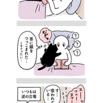 飼い主が猫の匂いを吸っていると？猫も同じく飼い主を吸ってくる!