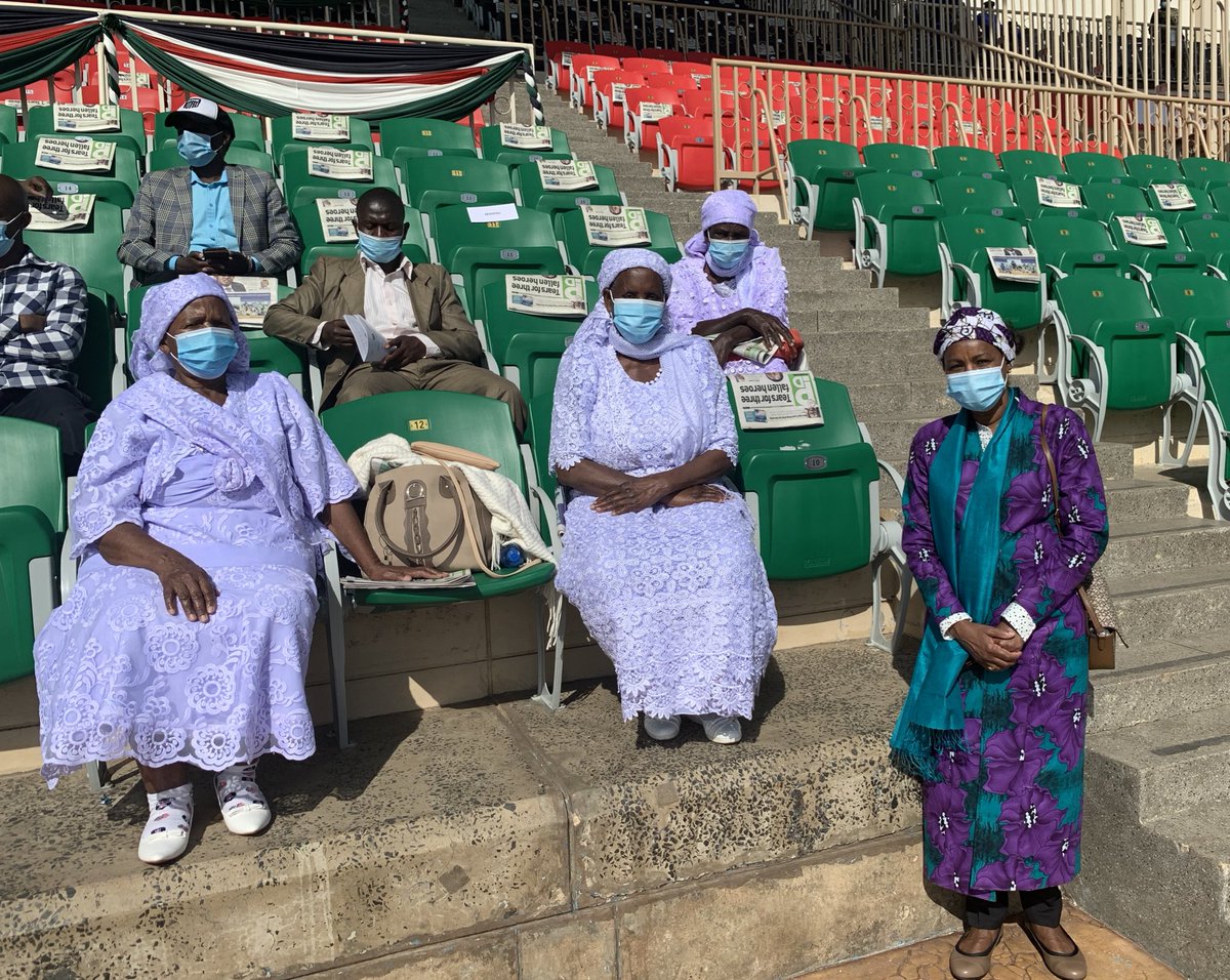 Fathiaabdalla's tweet photo. On Jamhuri Day, I @UNHCR_Kenya witnessed the ceremony where the President &amp; @FredMatiangi handed the Shona &amp; others, certificates as citizens of Kenya. This is a life-changing development for the thousands. Thx to the Government of Kenya's decision to grant them citizenship. https://t.co/g46chAga7e