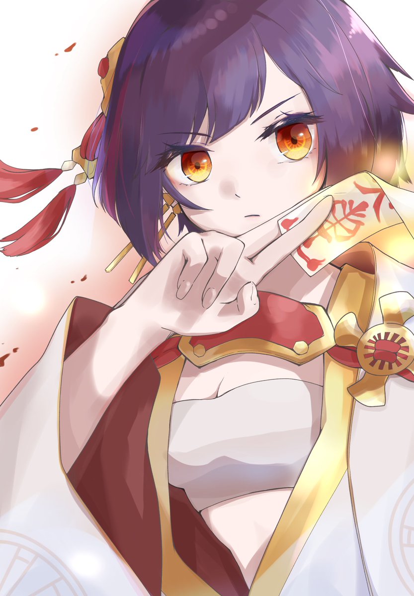 星帝刀の白虎 ハク 遅くなったけどハクちゃん進化おめでとう パズドライラスト あいす Skeb募集中のイラスト