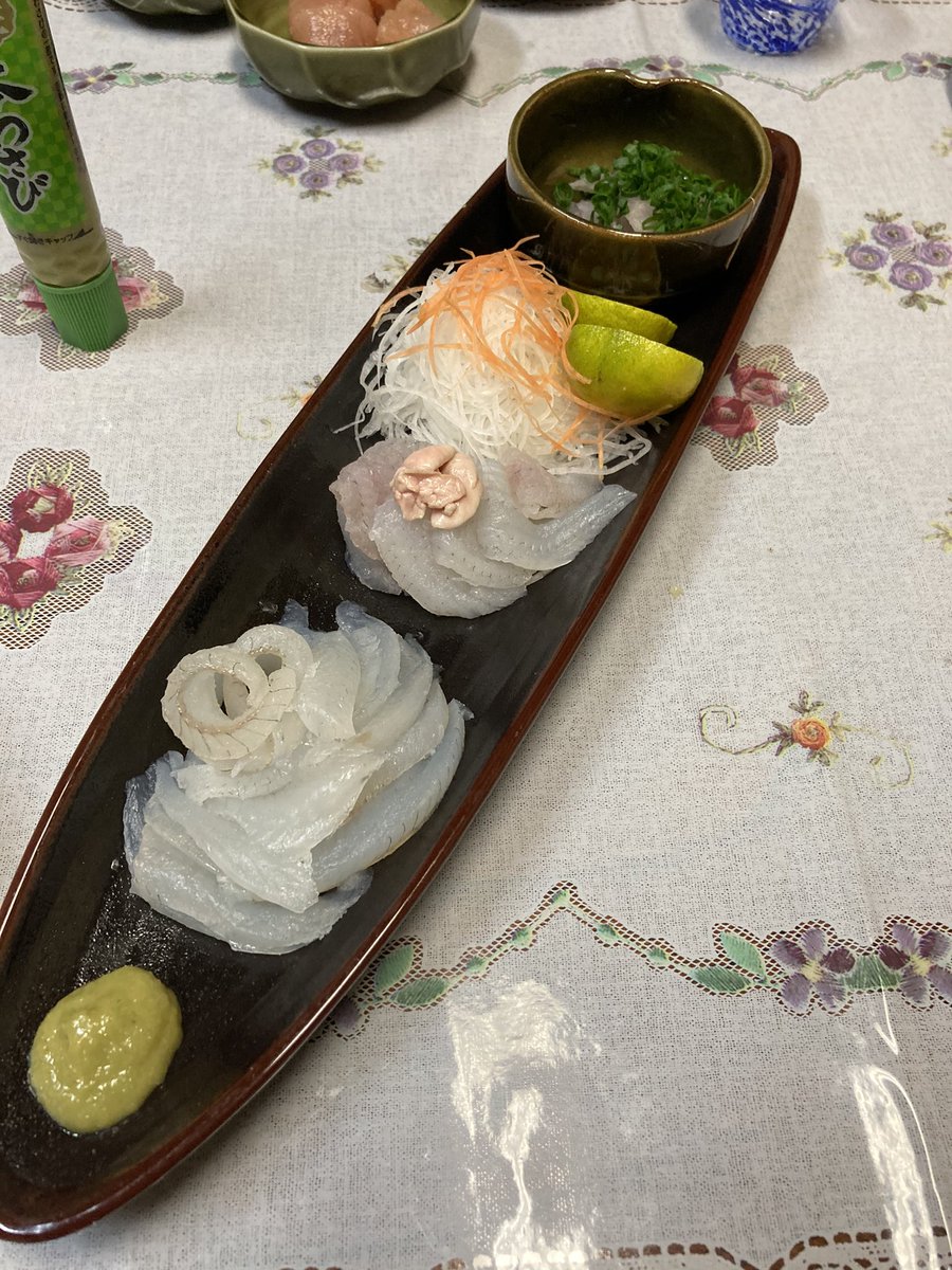 ハゼ キス メッキの刺身がめちゃくちゃ美味しい 最高の宴 ばぐえ Epfcのイラスト