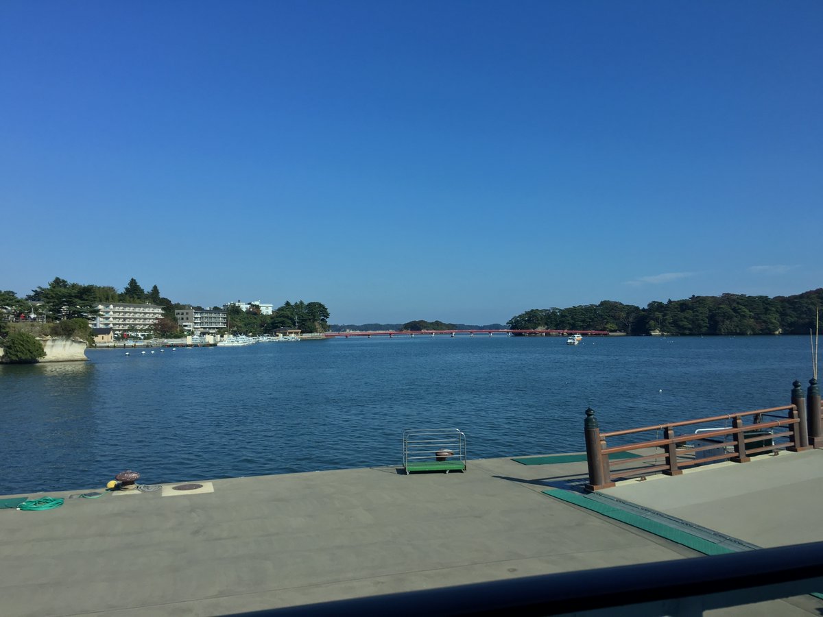 Ask at the Matsushima tourist office right next to the port which of the sightseeing boats has English anouncements. You can sit inside, or, well, enjoy the fresh sea air of the Pacific.