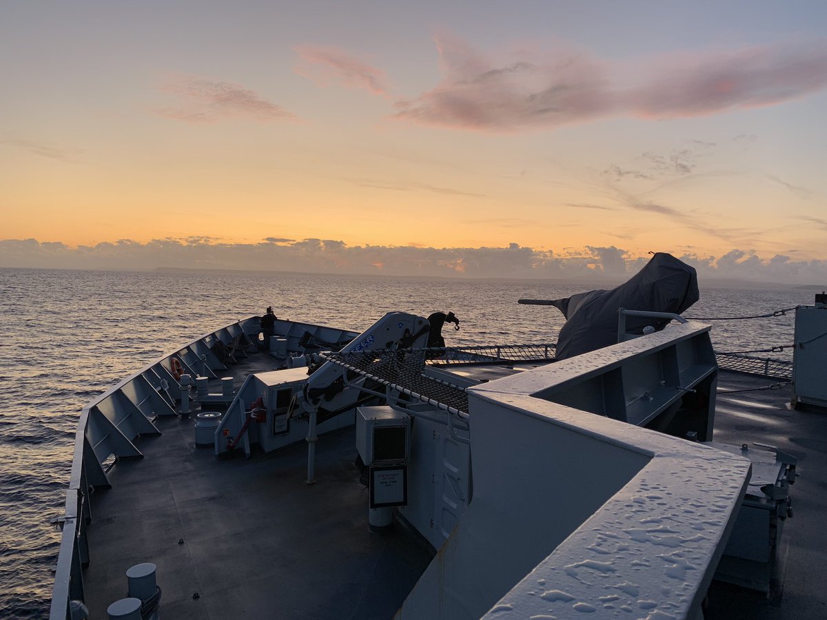 RN has been inspecting fishing boats since the 1700s. It is not new. The ships are armed but I’m yet to find any instance in recent years where they’ve fired them at fishermen whilst out on patrol.