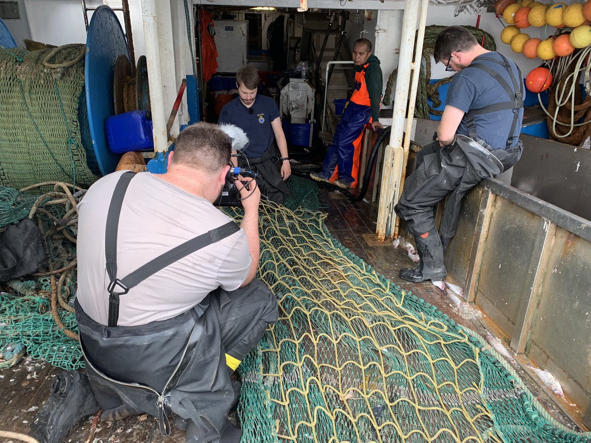 RN has been inspecting fishing boats since the 1700s. It is not new. The ships are armed but I’m yet to find any instance in recent years where they’ve fired them at fishermen whilst out on patrol.
