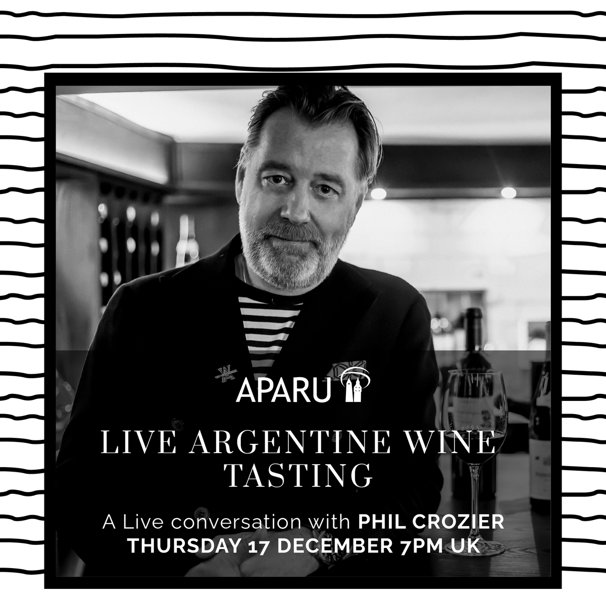 APARU_UK's tweet photo. LAST 2 DAYS to book our Live Argentine Wine Tasting. An experience to enjoy from the comfort and safety of your home this Christmas Season, whilst helping us support children in need in Argentina. More info and tickets at https://t.co/4zFa8SAQ5e https://t.co/QNug36rCEV