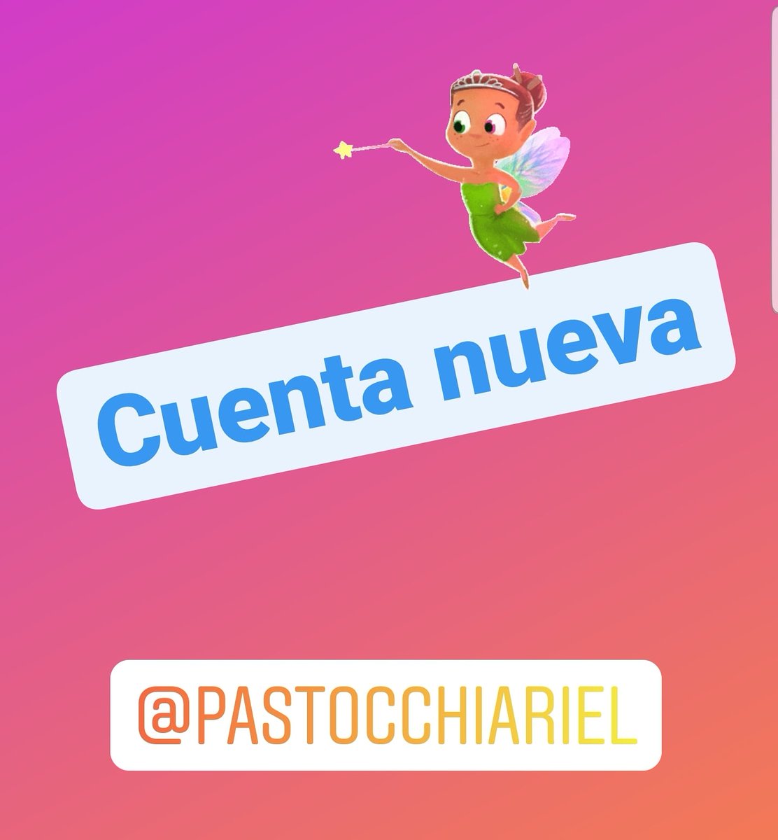 Nueva cuenta en Instagram