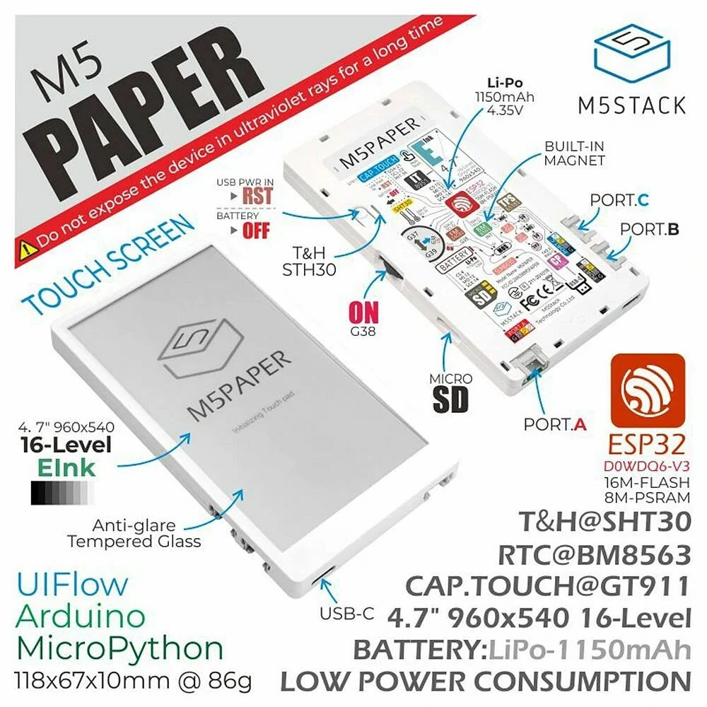 IoTGuruLive's tweet photo. Would you develop your own eInk portable device? :)

https://t.co/Bj4sdEl5Jh

#iot #internetofthings #ESP32 #eink https://t.co/LDVtd96CM5