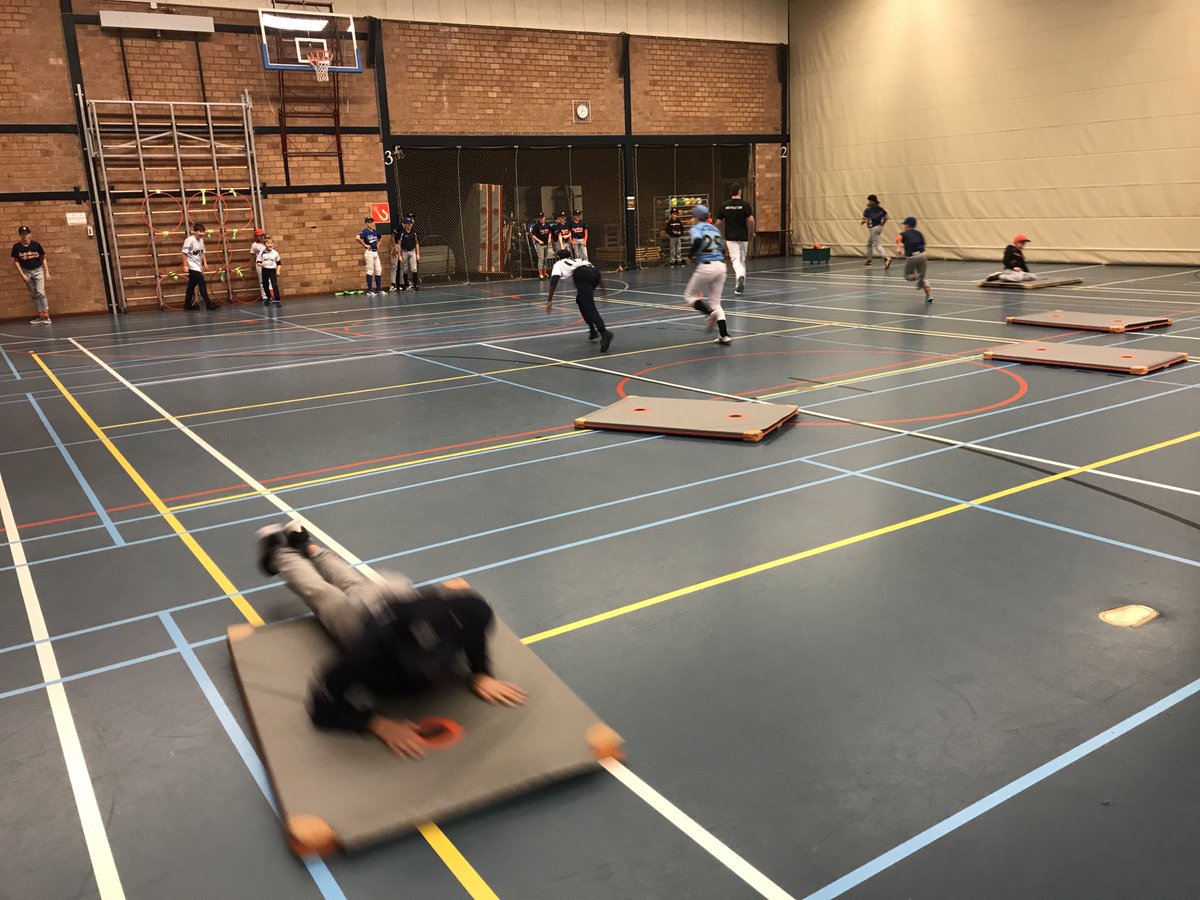 Derde dag Bixie baseball Winterschool. Hard gewerkt, veel opgepikt! 🔝👍