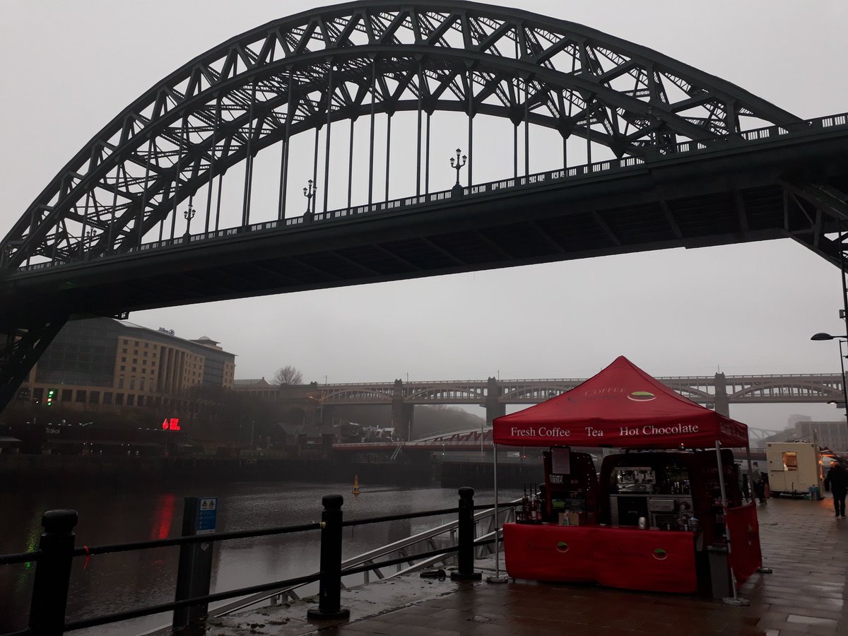 Find us on the quayside today and tomorrow, the sun is due out any minute 😀