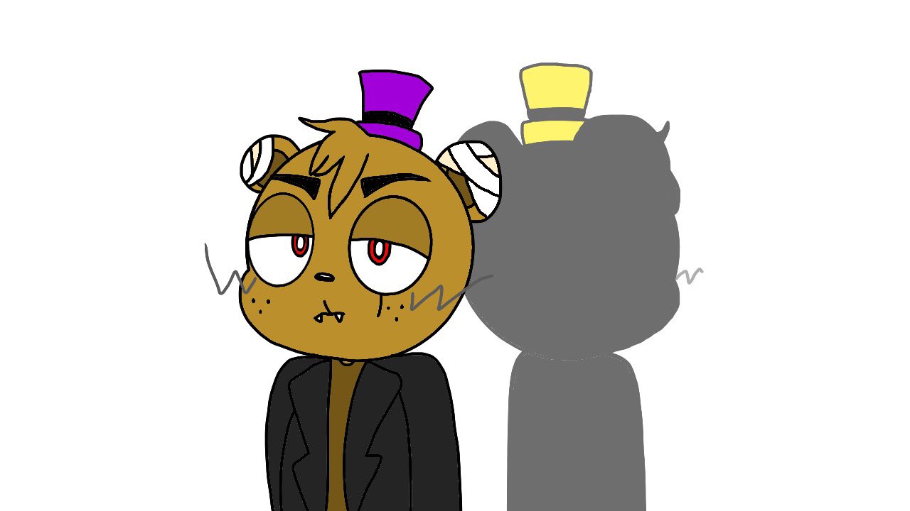 Mely López (Esquizofrenia arc) on X: Fnaf 4 Nightmare Fredbear and  Nightmare (He's The shadow behind Nightmare fredbear) #fanart #Fanarts  #FiveNightsAtFreddys #FNAF #fnafart #fnaffanart #Nightmare #Fnaf4   / X