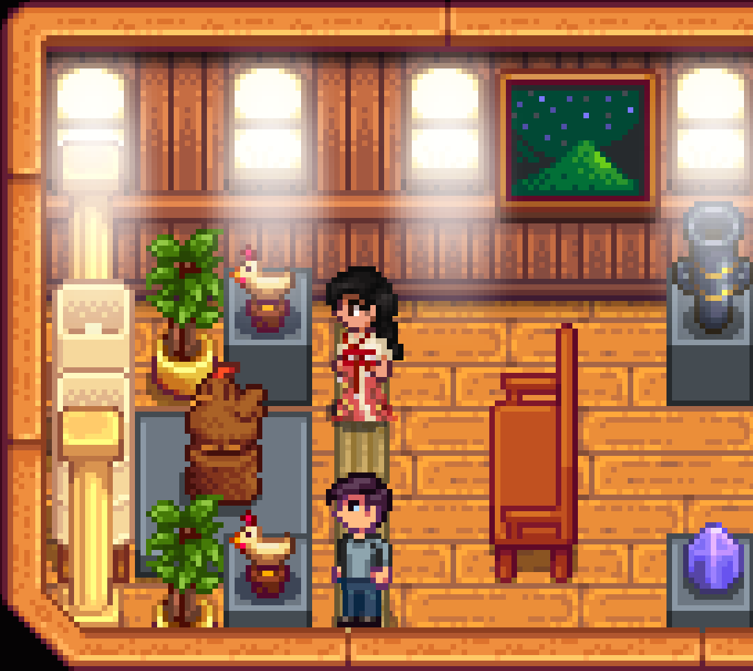 rStardewValley's tweet photo. Just attending to our early morning worship. posted by u/victorious-bean. Post url: https://t.co/nc0Um6ZfRS #StardewValley #Stardew https://t.co/5c19ye2cO7