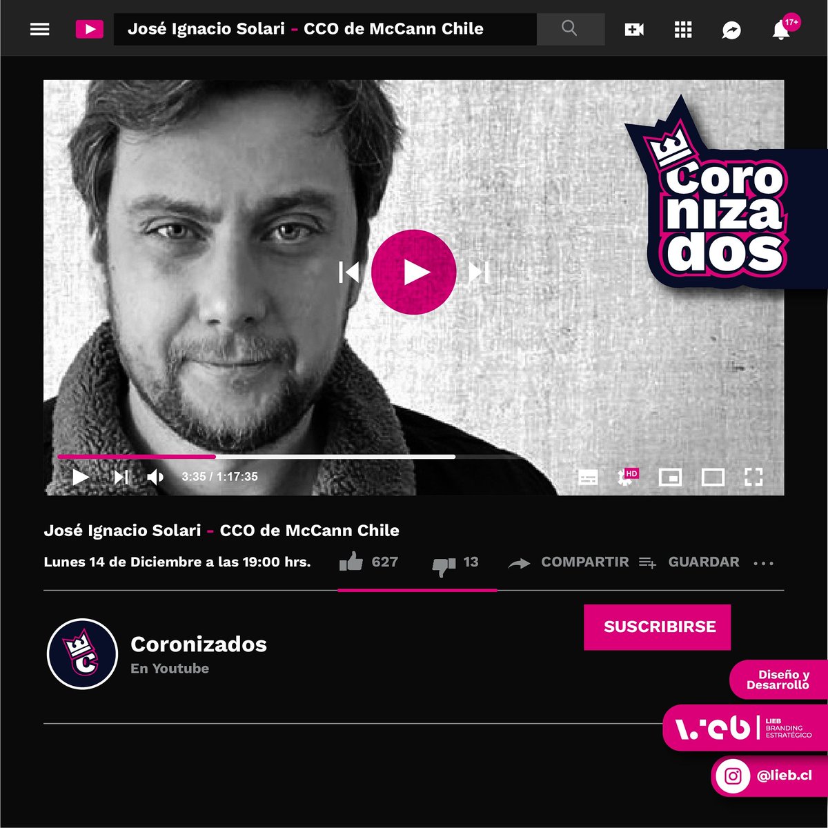 francisco_isla's tweet image. Este lunes conversación de Publicidad y contexto 2020, momento de balances.
19:00 hrs. Canal @YouTube de Coronizados, en Vivo.
Apoya @EscomDuocUC @marcopuchi @DuocUC_Vina @mccann