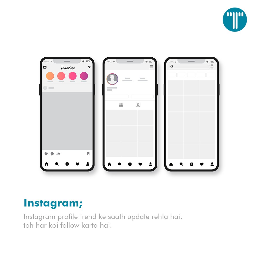 TRANS_fmms's tweet photo. Jab instagram ki profile trend ke hisab se ho na, toh kundli mein shani hone se farak nahi padta..

Design your brand's Instagram profile with TFMMS . 
#instagramers #Scam1992 #digitalmarketing #TFMMS #TranStudio #vapi https://t.co/mPOhu6Diak