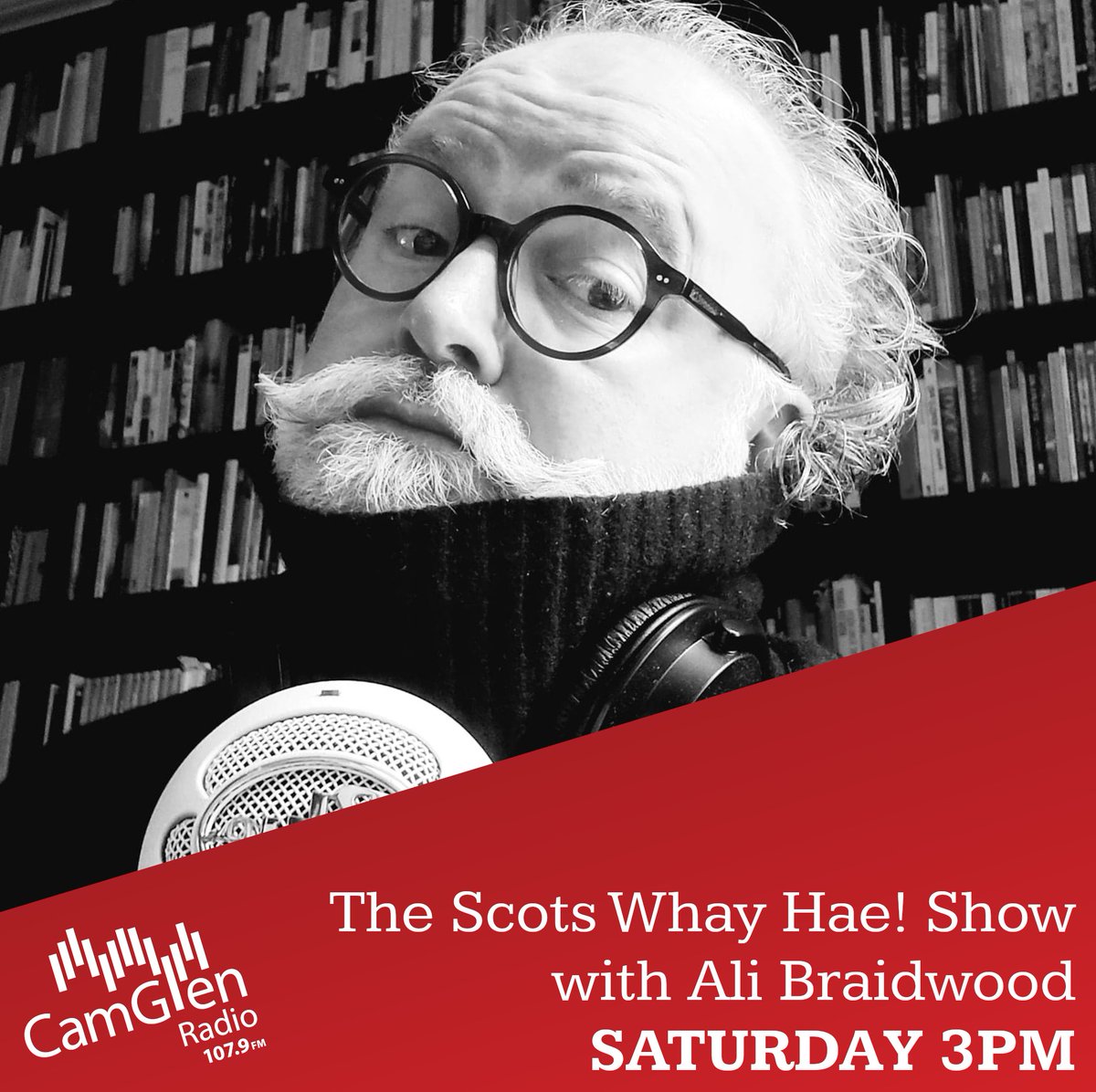 The 2nd hour (4-5pm) <a href="/ScotsWhayHae/">Alistair Braidwood</a> Show on <a href="/OfficialCamGlen/">CamGlen Radio 107.9FM</a> has music from <a href="/simplemindscom/">Simple Minds</a> <a href="/FitlikeRecords/">Fitlike Records</a> <a href="/dawncoulshed/">Dawn Coulshed</a> <a href="/_TheEchoLab/">The Echo Lab Music Studios</a> <a href="/patersanimusic/">P A T E R S A N I</a> <a href="/avocetmusic/">Avocet</a> The Bachelor Pad <a href="/musicallykerr/">Ally Kerr</a> <a href="/kin___bote/">Kinbote</a> <a href="/randolphsleap/">Randolph's Leap</a> <a href="/TheGirlWhoCri14/">The Girl Who Cried Wolf</a>

Listen live 👉 camglenradio.org/live
