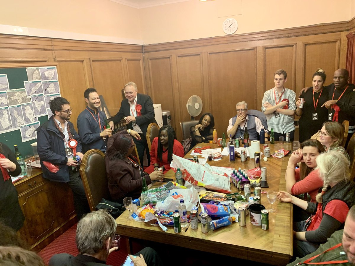 The polls close. Then the sickening exit poll comes through on TV. We head to Wandsworth Town Hall for the count. With Labour set to lose dozens of seats nationally, what will this mean for us Battersea, Putney and Tooting?