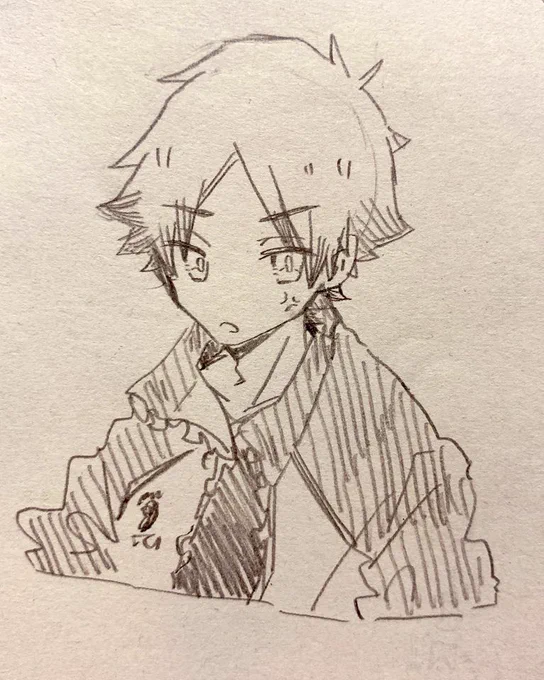 ちょっとかわいく描けたせみとしら見て欲しい 