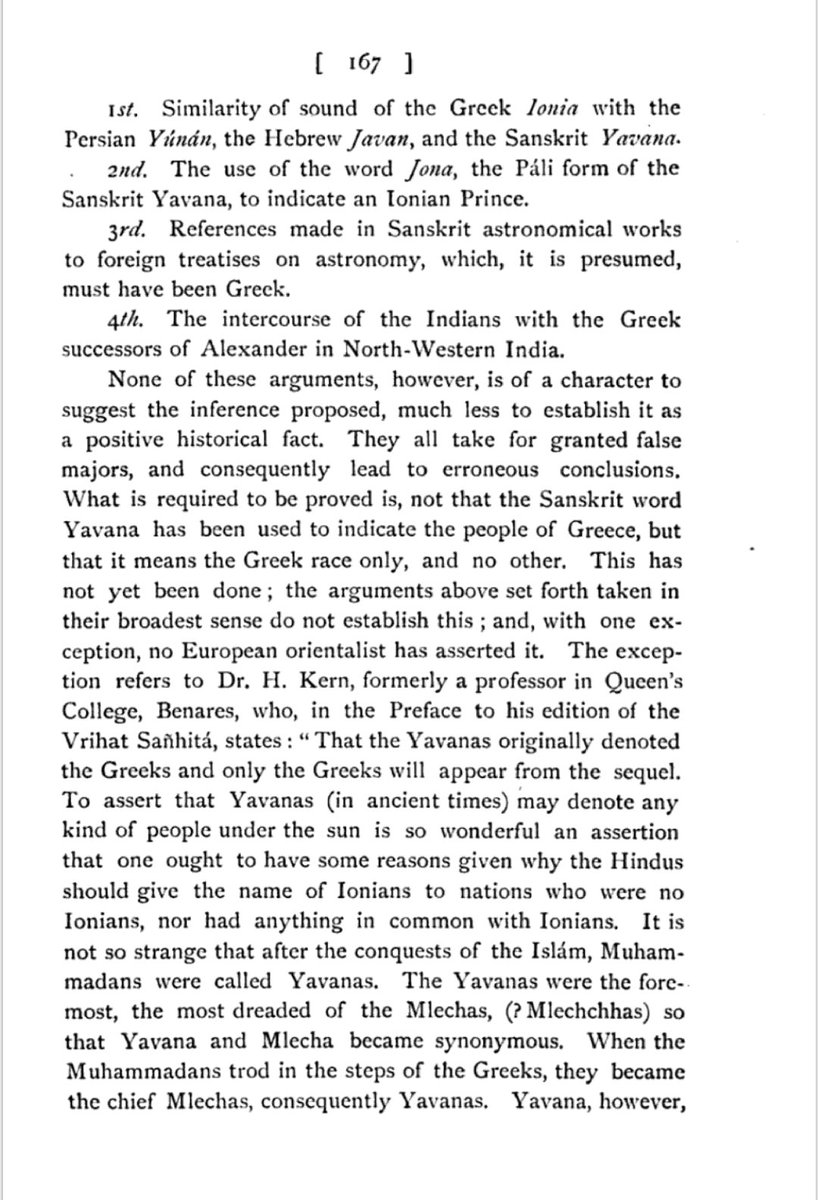 78/89The Yavanas, as the Greeks were called in Sanskrit (word borrowed from the Persians via Pāli Yona) were traditionally seen by the Brahmins as barbarians or mleccha. Even the Mahābhārata is less than sympathetic to them.