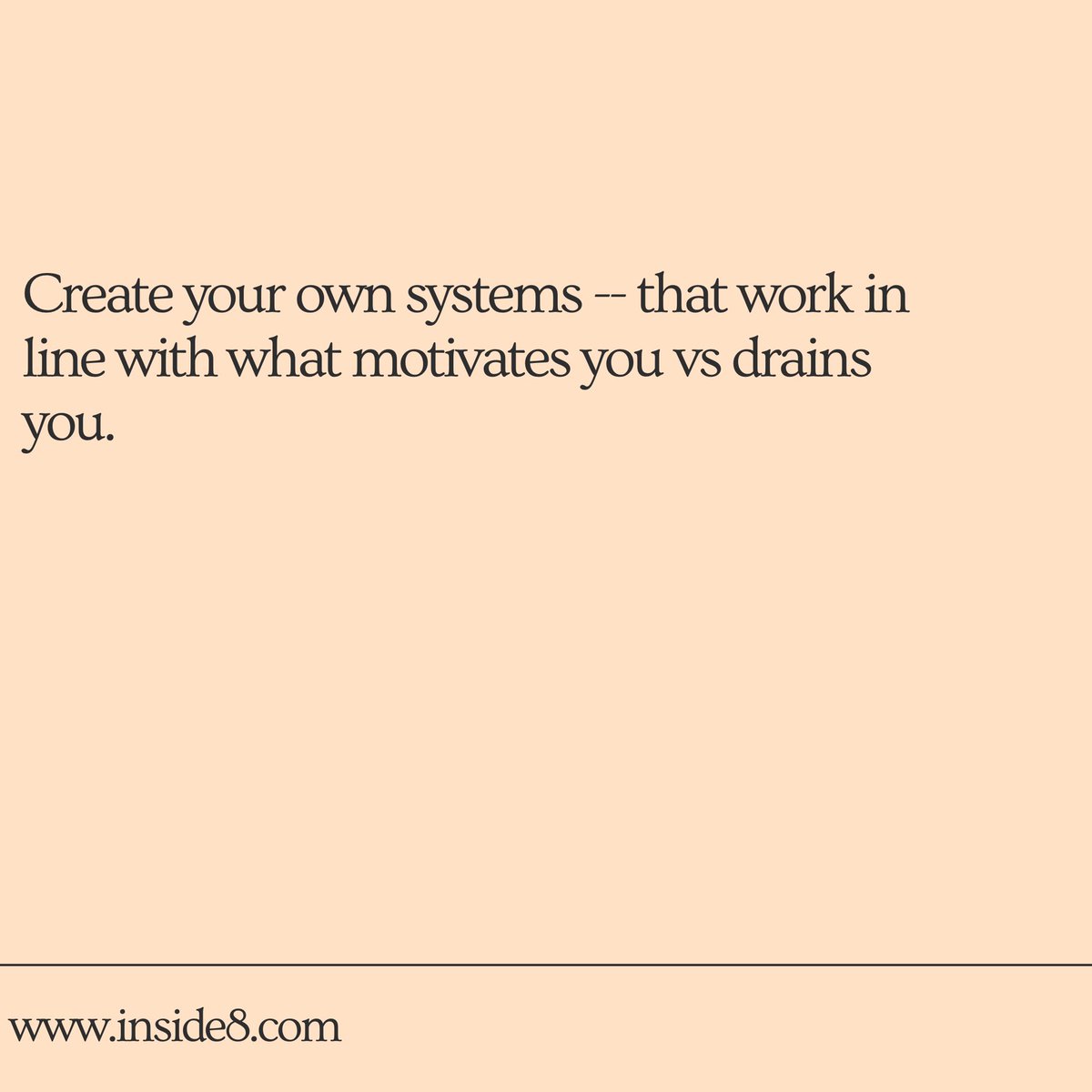 theinside8's tweet photo. Create your #system https://t.co/W3yXEEaMhg