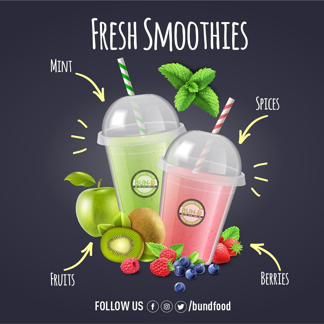 BUN__D's tweet photo. Fresh smoothies in Bun-D. Have a good weekend💚 #bundfood #healthydrink #healthylifestyle #healthydays #happyweekends #healthyliving #smoothie #smoothietime #smoothies #freshsmoothie #juiceforhealth #juicedetox #juicelifestyle #juicetime #juicewrld #delicious #yummy #protein https://t.co/efR8z4Y4n4