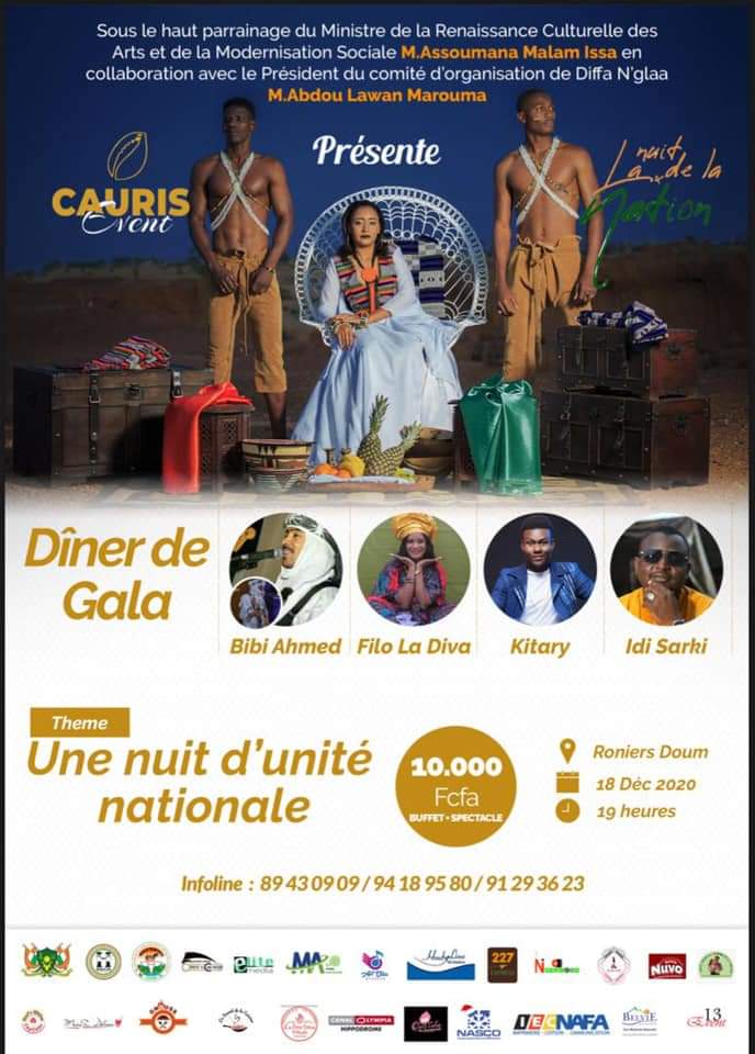JourJ21's tweet photo. Le vendredi 18 Décembre 2020 au Roniers Doum a partir de 19heures* 
*une Soirée 100% Nigérienne 🇳🇪 à ne pas rater* *car participer c'est aussi contribuer a faire promouvoir la culture Nigérienne, NOTRE CULTURE .* https://t.co/rF49AyLxgE