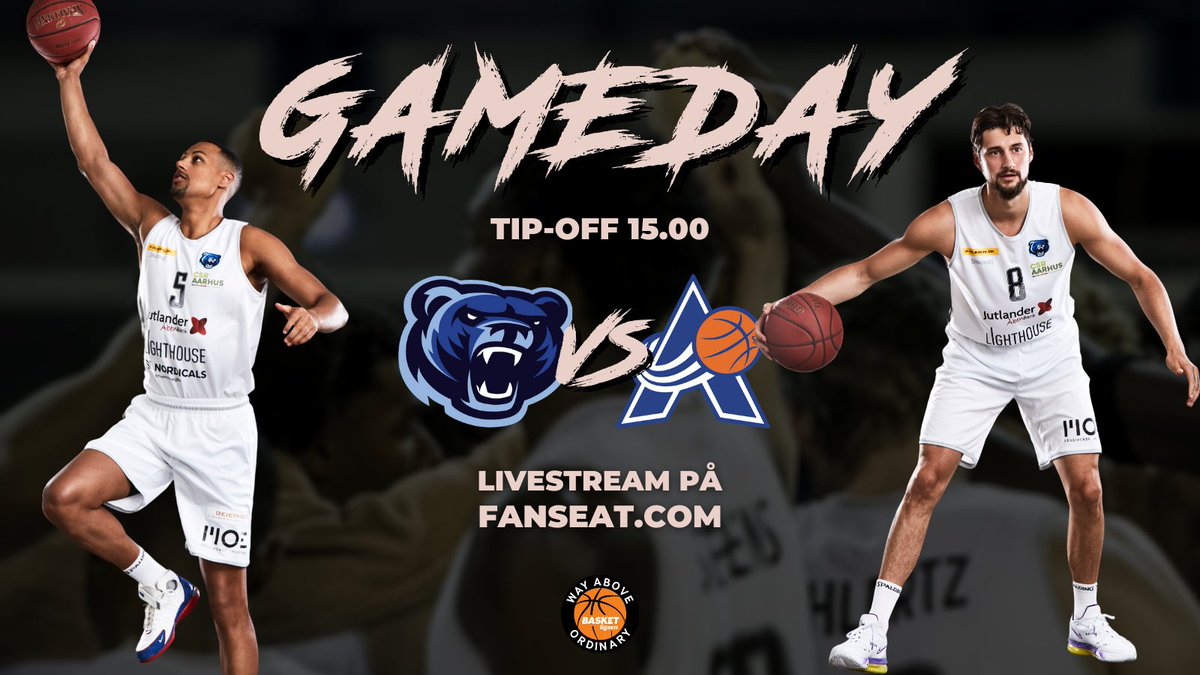 🏀 GAMEDAY | <a href="/Basketligaen/">Basketligaen</a> 🏀
🆚 BK Amager
⏰ 15.00
📺 fanseat.com/basketligaen
➡️ Læs mere på bakkenbears.com

Husk, at du får 14 dages gratis adgang til fanseat, når du bruger koden "Dec14Days"
#bakkenbears #basketligaen #aarhus