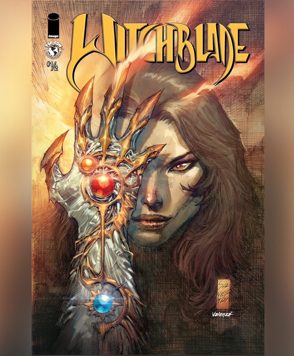 BryanValenza's tweet photo. Can't wait to show you the interiors! 🔥🔥

Witchblade #1/2 Cover
Art by the one and only @Marc_Silvestri
Colors by Bryan Valenza
@TopCow @ImageComics 

#comiccoloring #coloristforhire https://t.co/cok2A5bi5N