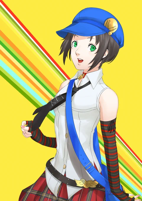 ペルソナ4 ザ・ゴールデンついにクリアしました!!ということでマリーちゃんを描きましたどのキャラクターも魅力的でプレイしててめっちゃ楽しかったです! 