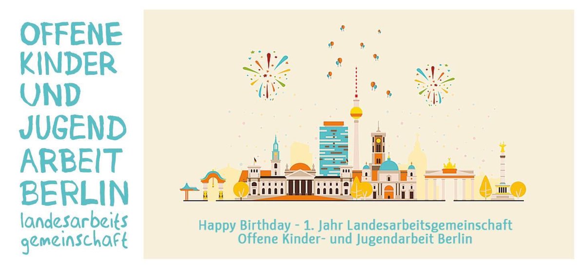hilmer_chris's tweet photo. Der LAG OKJA Alles Gute zum 1. Geburtstag &amp; Danke für Eure Arbeit für die #Kinder und #Jugendlichen in #Berlin. Im aktuellen Statement super wichtige Stellschrauben benannt:
https://t.co/ldf1XvWfRA

#Raumnot #Beteiligung #Transparenz #Selbstverwaltung
@lag_okja_berlin @ljrberlin https://t.co/TbjbPyDuxK
