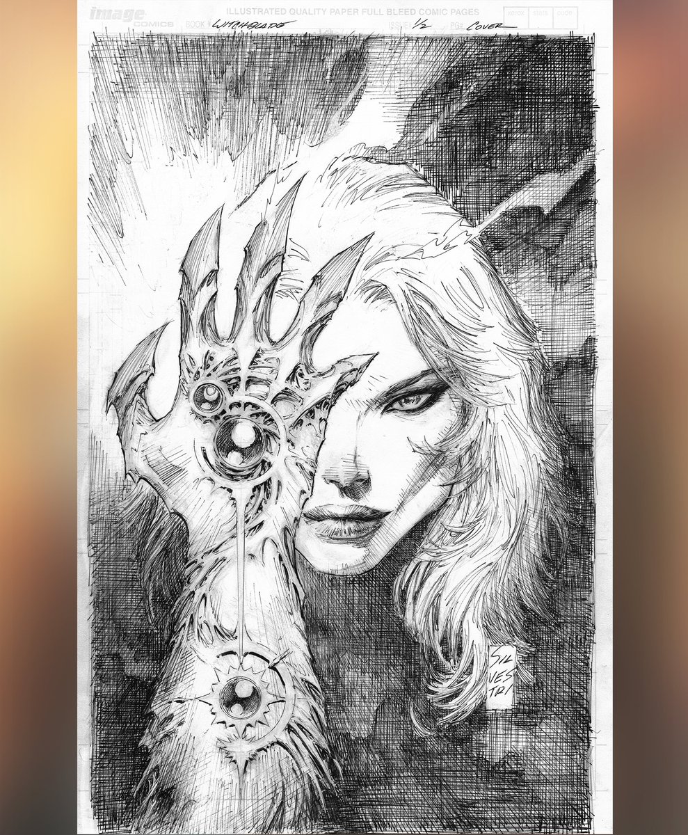 BryanValenza's tweet photo. Can't wait to show you the interiors! 🔥🔥

Witchblade #1/2 Cover
Art by the one and only @Marc_Silvestri
Colors by Bryan Valenza
@TopCow @ImageComics 

#comiccoloring #coloristforhire https://t.co/cok2A5bi5N