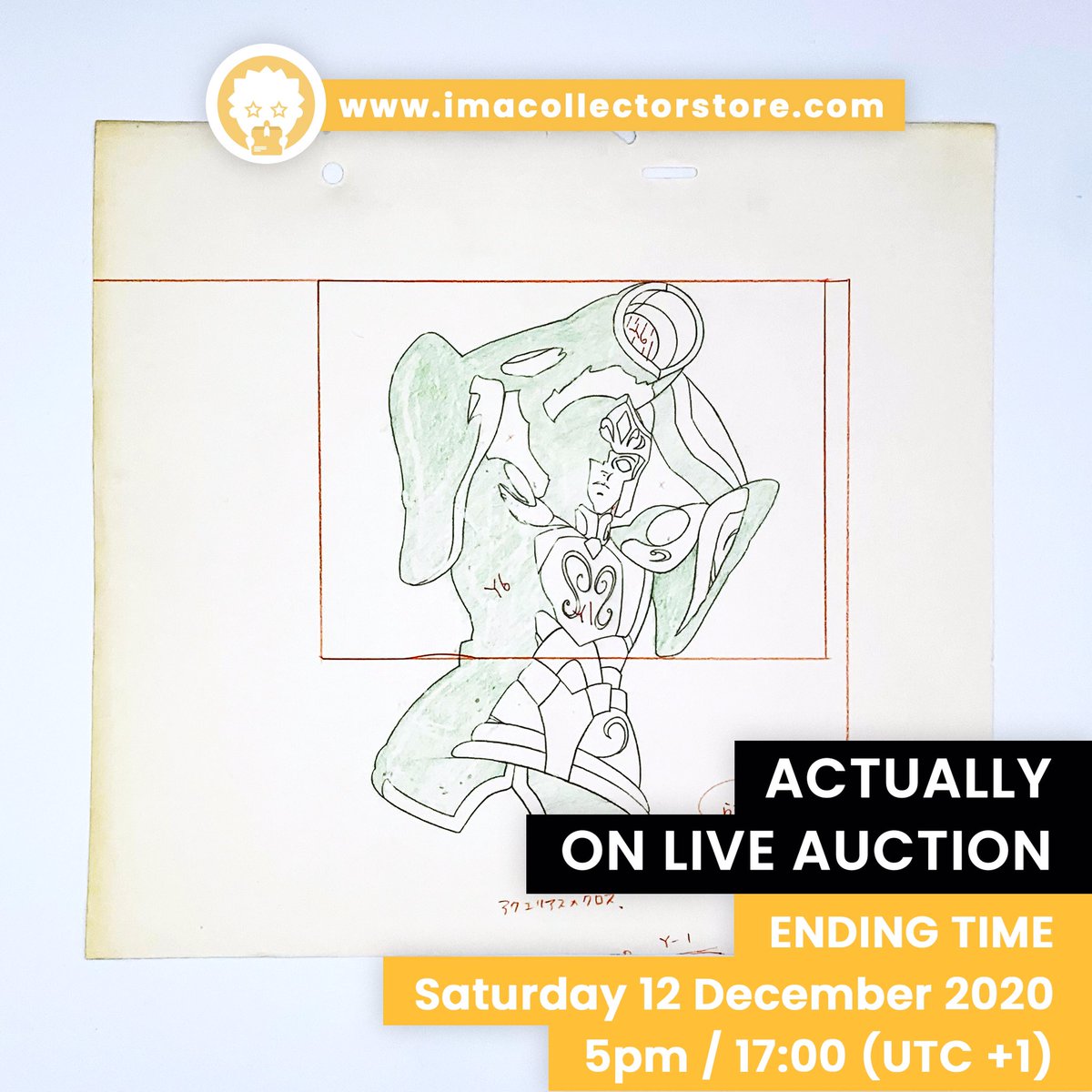 storeimac's tweet photo. Saint Seiya Private Big Web Auctions ! On live auction : ending today - 5pm / 17:00 (UTC+1) 

#imacollector #imacollectorstore

#douga #genga

#saintseiya #saint_seiya #cdz #loscaballerosdelzodiaco

#bronzesaint #aquariuscamus 

#聖闘士星矢 #車田正美 #荒木伸吾 https://t.co/lW87AJlIWw