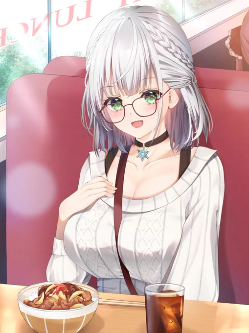 「君から誘ってくれるなんて...嬉しいな...♪」
#ノエラート 