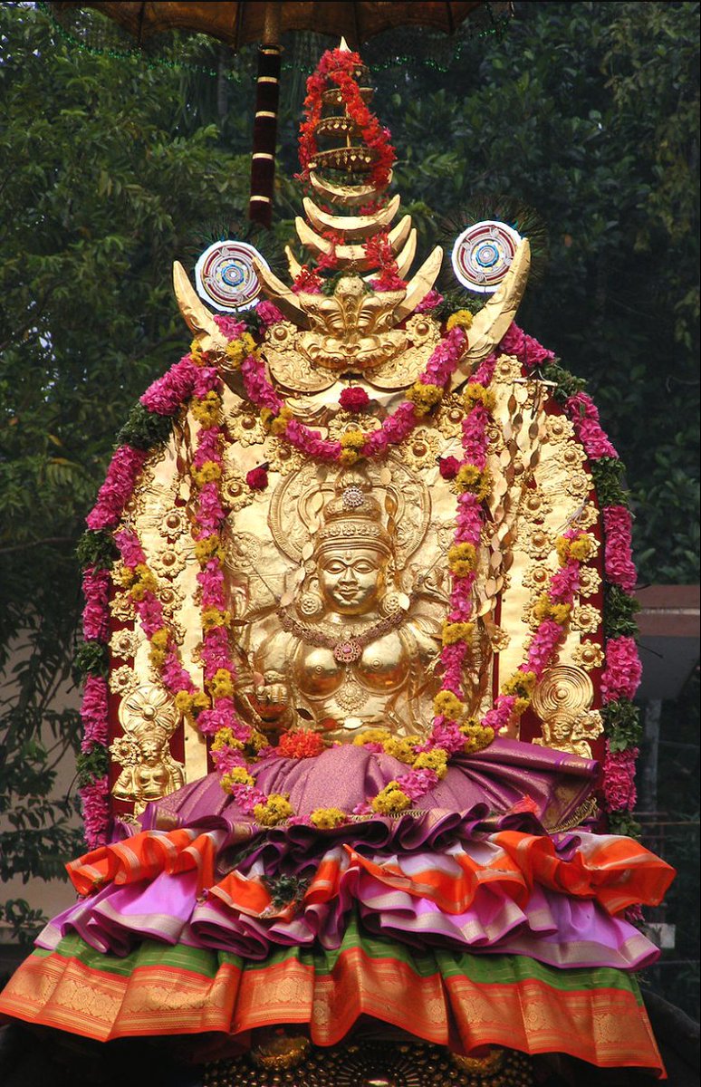  #AithiyaMaala  #KumaranalloorKarthiayaniKumaranalloor Karthiayani Devi kshetrams is considered one of the most important ones to worship the almighty mother. There is an interesting connection to Madurai Meenakshi and why it got the name Kumaranalloor.PC: Wiki1/