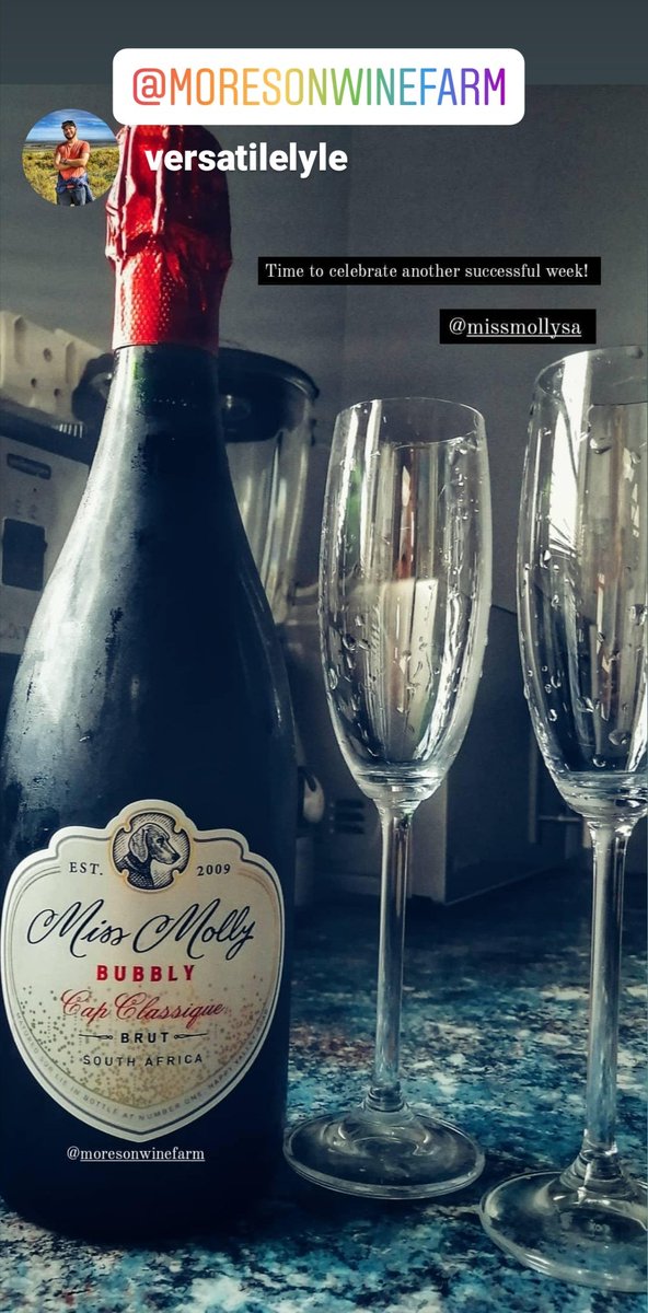 moreson's tweet photo. Thank you SO much for your support @VersatileLyle!👏🥂

Then of every successful week should be celebrated with a glass or two of Méthode Cap Classique.

Also 👀 at the special offer on our Môreson NV Pink MCC 
#moresonwines #mcc #methodecapclassique #mcc
@amorim_za @GoodHopeFM https://t.co/wdm81F3UdZ