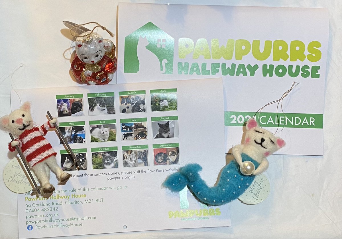 PawPurrs Halfway House have got a new calendar so all the plans you made in 2020 you can now put down for 2021! They’re available from FurCats or can be bought directly from PawPurrs. They’re £10 each - pleases pay in cash for the calendars in store.
*ALL PROCEEDS GO TO PAWPURRS*
