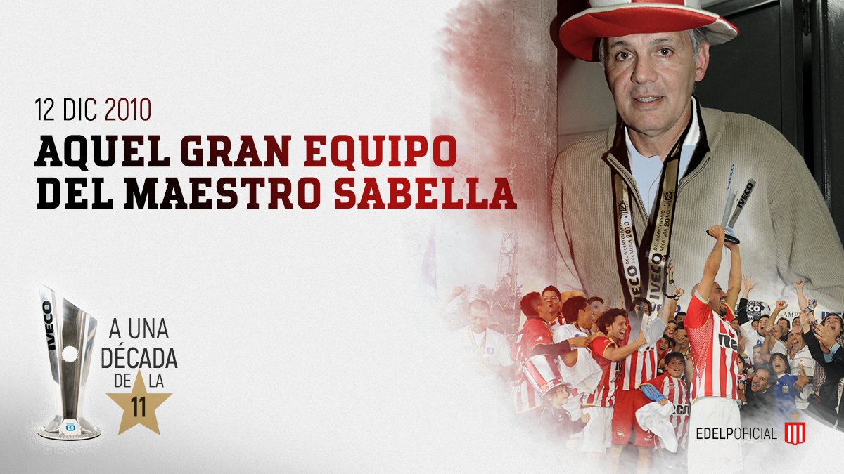 ⚽⭐ ¡La estrella N°11! 🙌 Hoy se cumple una década de la conquista del Torneo Apertura 2010, aquel gran equipo guiado por Alejandro Sabella que se consagró en el Estadio Centenario. ¡El campeón es la gloria, y la gloria no tiene precio! 🏆