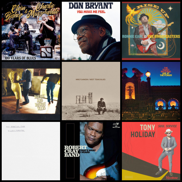 My favorite albums of 2020 
#blues #bluesmusic #soul #bluesrock #rock #Americana 

@MFlanigin <a href="/ElvinBishop42/">Elvin Bishop</a> <a href="/musselwhiteharp/">Charlie Musselwhite</a> @RonnieEarlBlues <a href="/bobdylan/">Bob Dylan</a> <a href="/teskeybrothers/">theteskeybrothers</a> <a href="/ChrisStapleton/">Chris Stapleton</a> @RobertCrayBand @tonyholidayharp <a href="/tonyholidayband/">Tony Holiday</a> <a href="/DonBryantMusic/">Don Bryant</a>