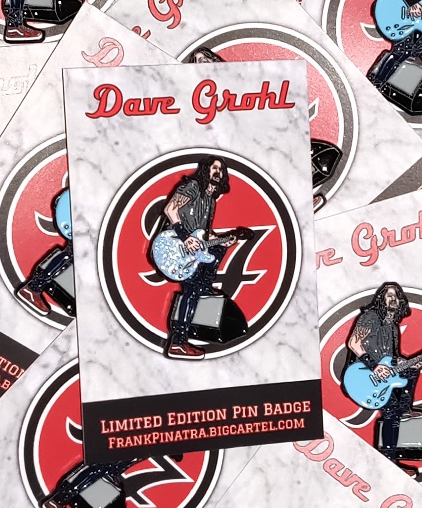 FrankPinatra's tweet image. Who else is loving the Hanukkah Sessions🤩

We only a few of our Dave Grohl pins left.

Order now for same day delivery.
These will make great stocking fillers 🎁

frankpinatra.bigcartel.com/product/dave-g…

#foofighters #davegrohl 🤘