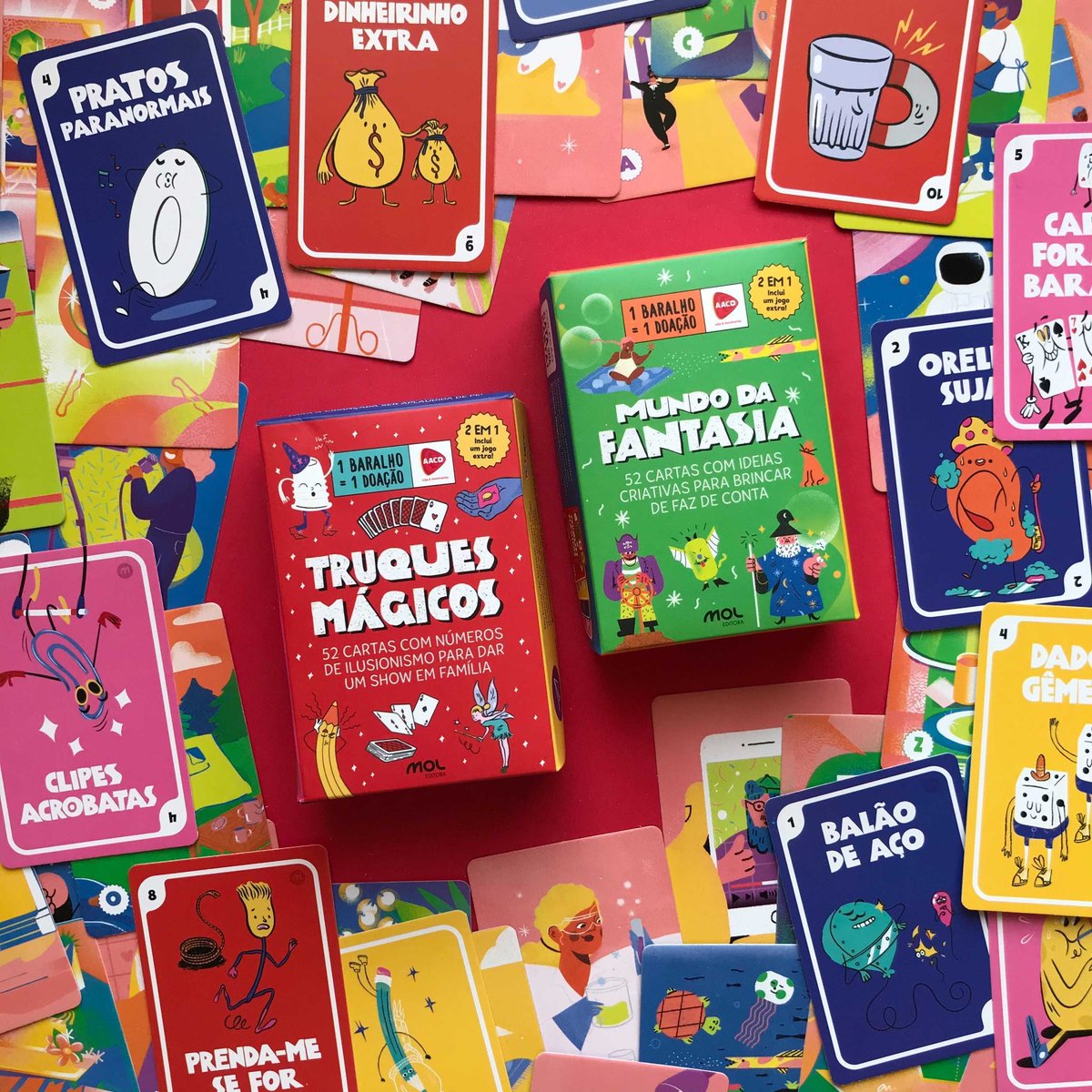 rihappy's tweet photo. Bora curtir muito com a garotada e ainda ajudar quem precisa? 🤩

Acesse https://t.co/yhT6RSNrJA e saiba como!

Quem aí vai fazer uma boa ação esse fim de semana? ❤

#CataUmaCarta #EditoraMOL #CulturaDeDoação #RiHappy #ModoBrincar #JogoDeCarta #Baralho https://t.co/ALCf52SckV