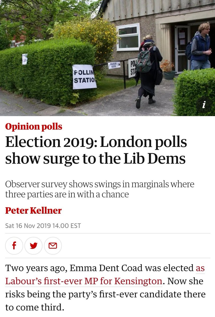 The Guardian did their utmost to gift Kensington to the Tories, which they duly won by only 150 votes. Hang your head in shame  @SamGyimah, you scumbag.