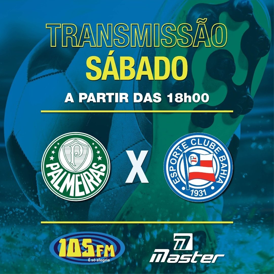 105futebolclub's tweet photo. HOJE TEM VERDÃO NA 105 FM!
E a 105 FM traz todas as emoções com Ricardo Melo na narração, @MarcelCapretz nos comentários, @lhbasilio nas reportagens e na apresentação @maerciomorcegao.
Ouça em 105,1, nos aplicativos e no YouTube Rádio 105 FM Oficial. https://t.co/FkqhI5Cbkv