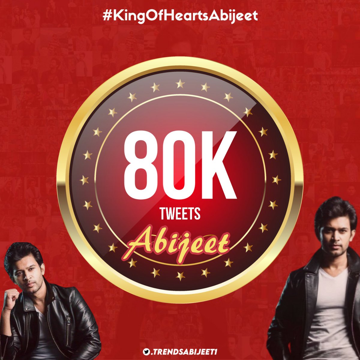 Thyview9's tweet photo. 80k tweets done 🤟
Within 38 minutes 😎😎

Still trending no4 

#Abijeet
#KingOfHeartsAbijeet

@Abijeet https://t.co/UkoH0G5X5Y