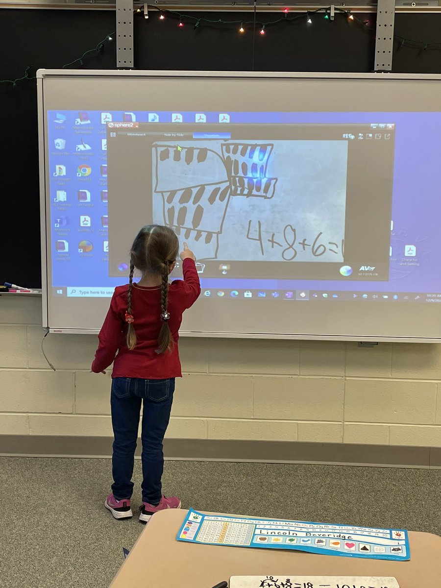 MrsCookHES's tweet photo. Sharing their strategy in math @MrsCookHES @heartlandhawks https://t.co/7R9EcAj6lJ