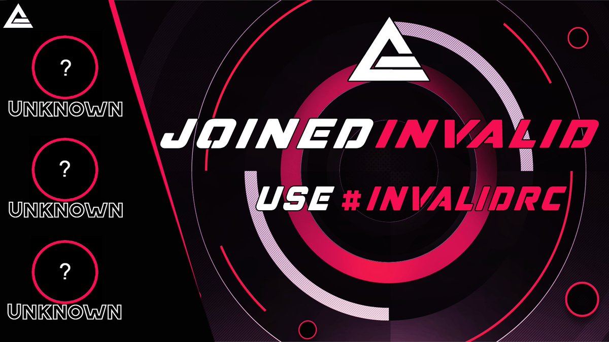 TeamInvalid6's tweet photo. We will be picking up 3 members tomorrow at 4PM NZT
#InvalidRC #WeAreInvalid Who will it be?? https://t.co/PfIMnLCflr