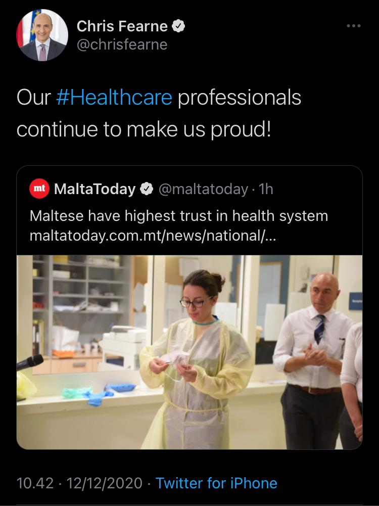 The full statement can be found here, with tags: https://www.facebook.com/thechristianvincent/posts/10164399974470632