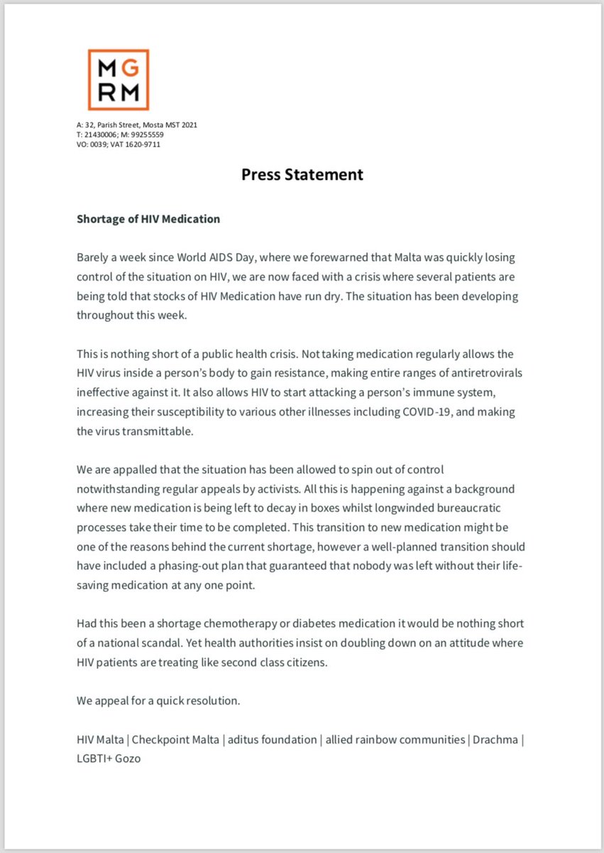 The full statement can be found here, with tags: https://www.facebook.com/thechristianvincent/posts/10164399974470632