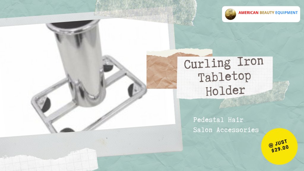 abe_equipment's tweet photo. New Arrival!! Curling Iron Tabletop Holder Pedestal Hair Salon Accessories.😎👌🔥

Very nice quality PIBBS 2" Curing Iron Holder Table Base Appliance Holder Sturdy Metal Table Mount👌🔥💸

Buy Now💸: https://t.co/VY5O0Bmfut

#salonequipment https://t.co/2IucoA1LyL