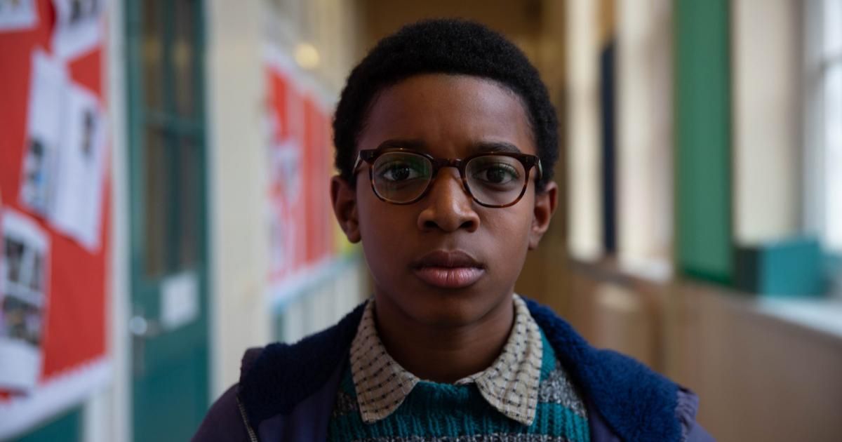 SightSoundmag's tweet photo. The fifth of Steve McQueen’s Small Axe films, #Education, shows how Britain taught Black boys to fail, says @NikkiBaughan  🪓 https://t.co/Bv0AU3jhY8 https://t.co/ILT9aA5RMd