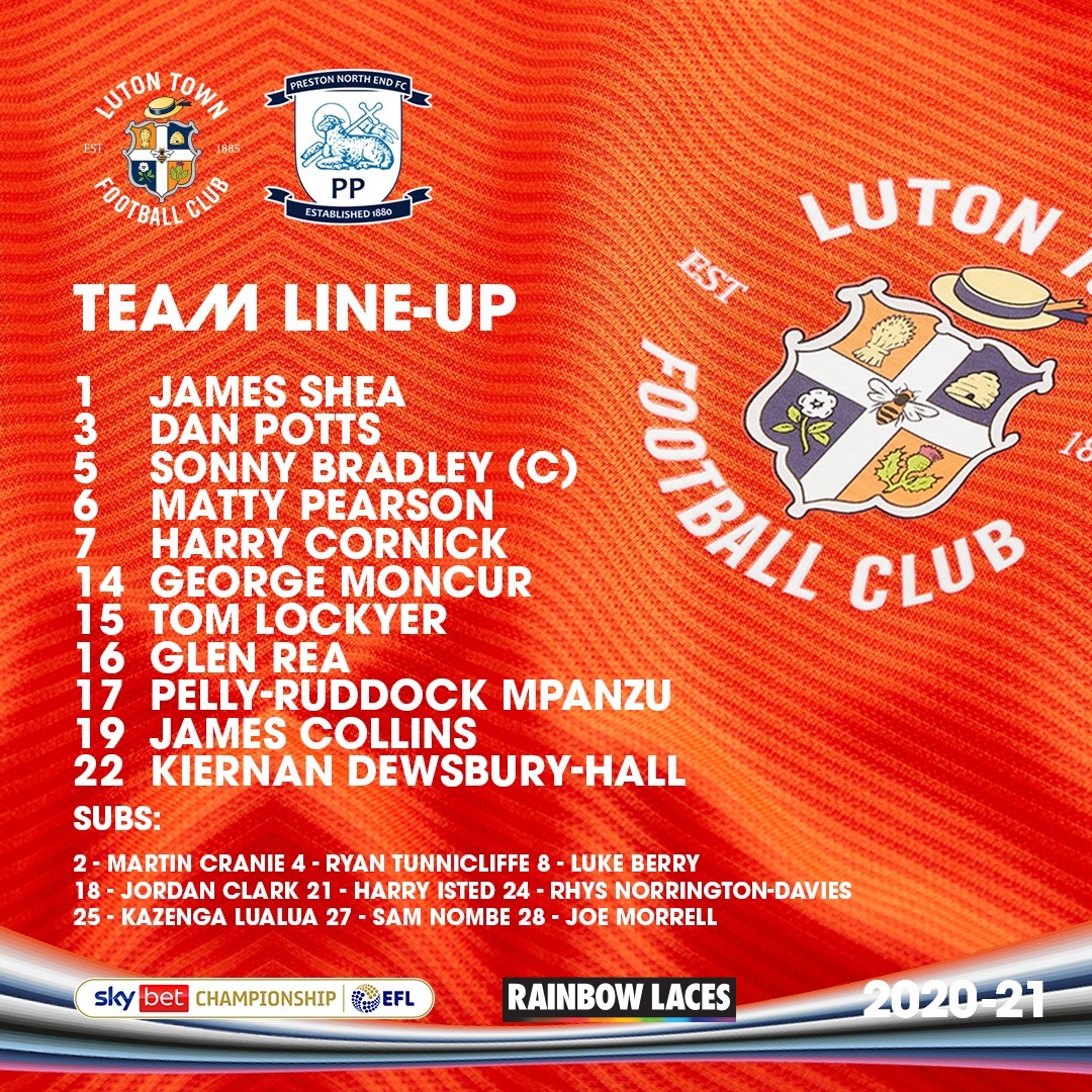 LutonTown's tweet photo. 🎩 The 200th team that Nathan Jones has picked as Luton Town manager 👇

#allstandtogether #COYH https://t.co/mjjPXpj9dp