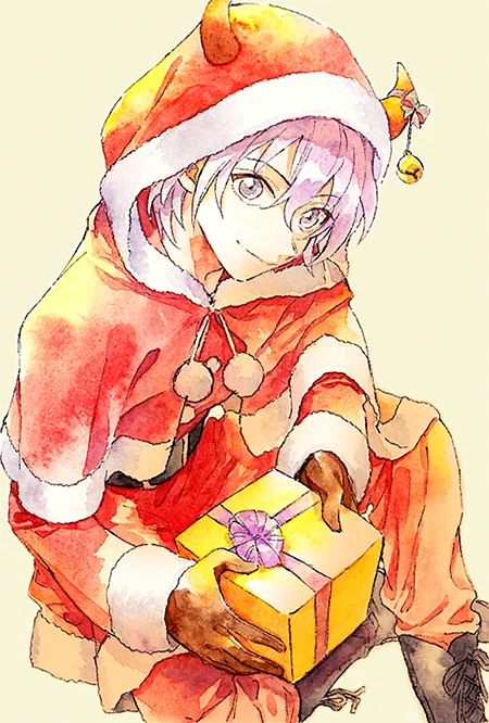 エアスケブ5:ナギくん
12月なのでサンタナギくん描きました。リクエストありがとうございました! 