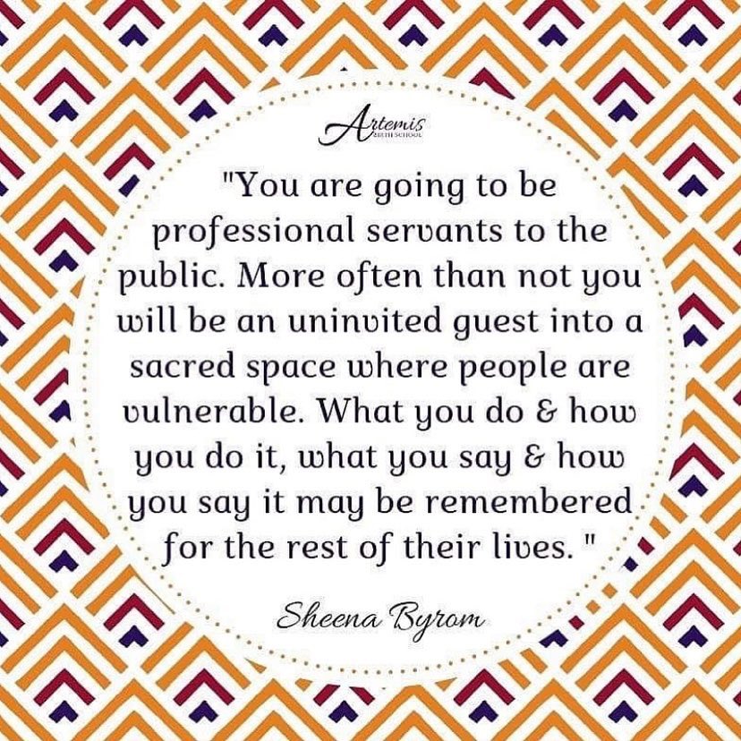 sheena_byrom's tweet photo. In light of the #ockendenmaternityreview - I said this during my address for graduates when I received Honorary Doctorates at @bournemouthuni and @UCLan. Not restricted to midwives, however. Let’s make it happen in the right environments where fear and trauma are replaced with ❤️ https://t.co/3ZndlK2LIA