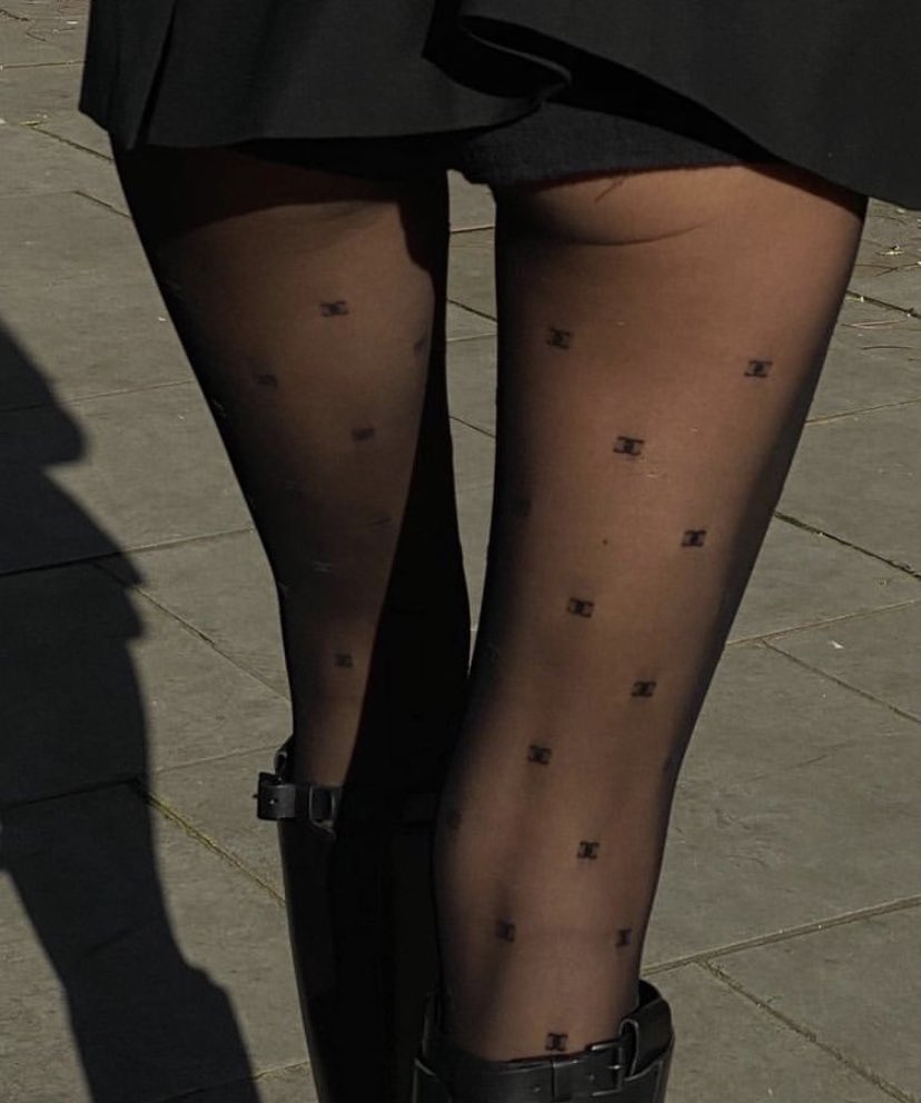 chanel tights for women
